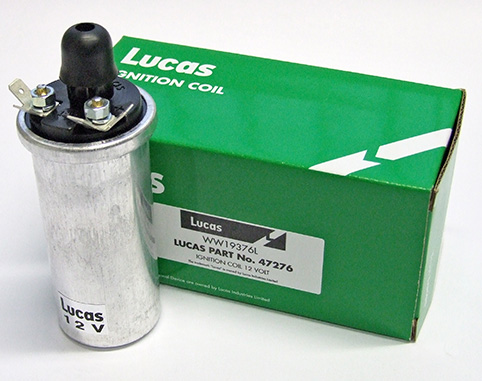 Genuine Lucas Classic 12V Ignition Coil.
