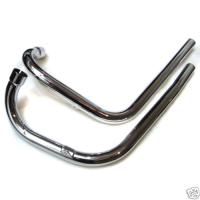 Exhaust Pipes - Unbal. T140 Flanged..